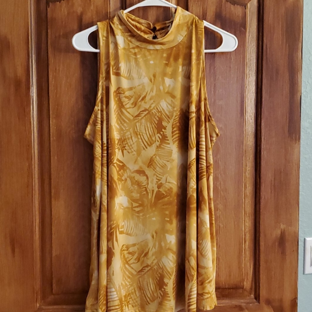 Yellow blouse